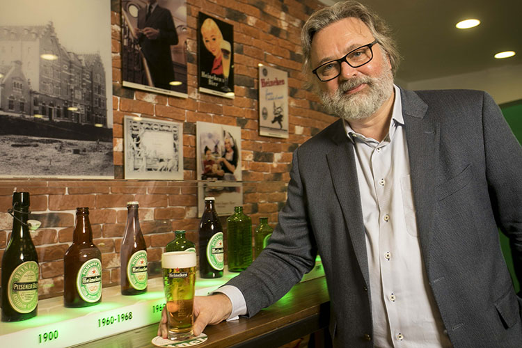 Willem Van Waesberghe, maestro cervecero global de Heineken.