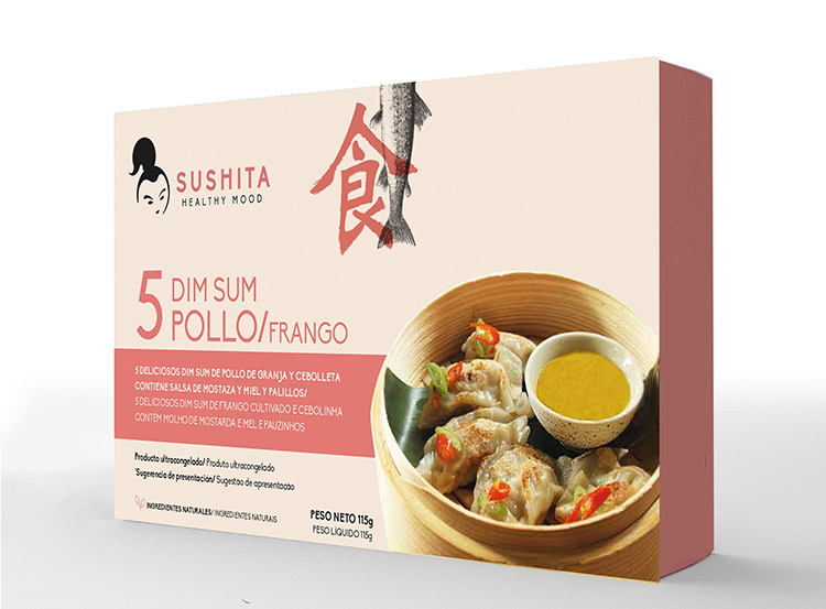 Dim Sum de pollo, nuevo lanzamiento de Grupo Sushita para los canales horeca y retail.