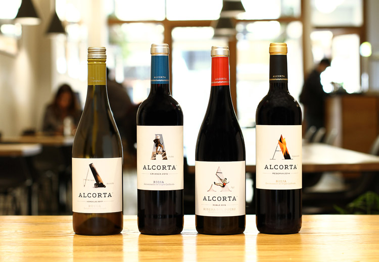 Nueva imagen para la gama de vinos de Alcorta.