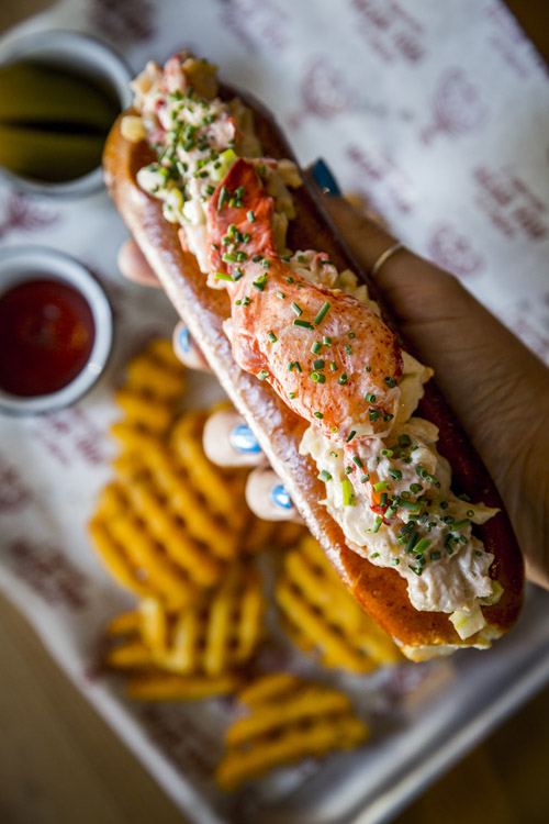 The Lobstar importa a Madrid el típico lobster roll de Nueva Inglaterra.