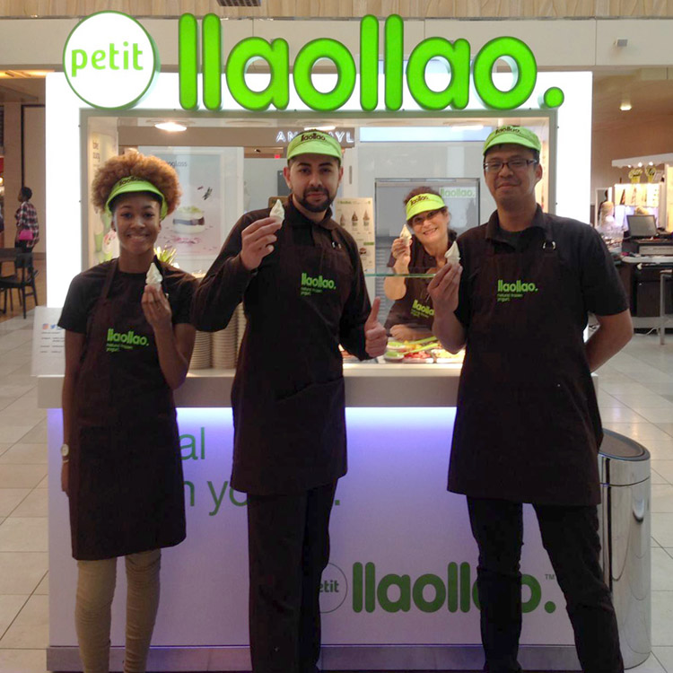 llaollao en el centro comercial The Galleria, en Houston (Texas).